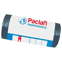 Мешки для мусора 60 л, черные, в рулоне 50 шт., ПНД, 6,2 мкм, 800х600 мм, PACLAN Professional, 604078 в Павлодаре