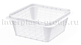 Контейнер сетчатый для куботейнера для меда и икры белый в Павлодаре