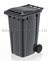 Контейнер для мусора 240 л серый облегченный 240 серый в Павлодаре