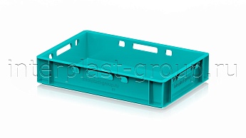 Ящик для мяса и колбасных изделий Е-1 бирюзовый в Павлодаре