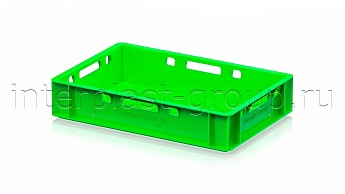 Ящик для мяса и колбасных изделий Е-1 светло-зеленый в Павлодаре Ящик для мяса и колбасных изделий Е-1 светло-зеленый в Павлодаре
