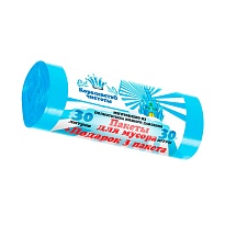 Мешки для мусора 30 л, голубые, в рулоне 30 шт. + 3 пакета в подарок, ПНД, 5 мкм, 560х480 мм, Королевство Чистоты, МК3964 (ПЭКЧ-30-30г) в Павлодаре Мешки для мусора 30 л, голубые, в рулоне 30 шт. + 3 пакета в подарок, ПНД, 5 мкм, 560х480 мм, Королевство Чистоты, МК3964 (ПЭКЧ-30-30г) в Павлодаре