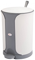 Контейнер для мусора Sтилъ с педалью 18 л серый 18 серый в Павлодаре