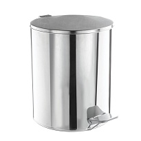 Ведро для мусора с педалью, усиленное, Титан, 15 л, нержавеющая сталь, хром в Павлодаре Ведро для мусора с педалью, усиленное, Титан, 15 л, нержавеющая сталь, хром в Павлодаре