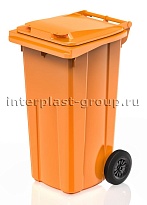Мусорный контейнер 120 л оранжевый 120 оранжевый в Павлодаре Мусорный контейнер 120 л оранжевый 120 оранжевый в Павлодаре