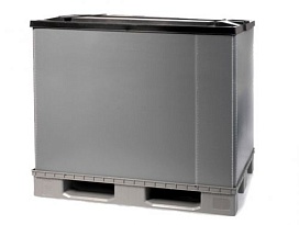 Пластиковый разборно сборный контейнер PolyBox 1000 в Павлодаре Пластиковый разборно сборный контейнер PolyBox 1000 в Павлодаре