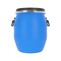 Бочка пластиковая 48 л с хомутом в Павлодаре Бочка пластиковая 48 л с хомутом в Павлодаре