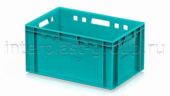 Ящик для мяса и колбасных изделий Е-3 бирюзовый в Павлодаре Ящик для мяса и колбасных изделий Е-3 бирюзовый в Павлодаре