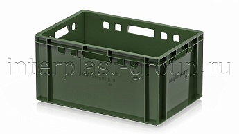 Ящик для мяса и колбасных изделий Е-3 зеленый в Павлодаре Ящик для мяса и колбасных изделий Е-3 зеленый в Павлодаре