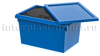 Изотермический контейнер KV 6432 в сборе с крышкой голубой в Павлодаре