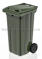 Мусорный контейнер 120 л зеленый в Павлодаре Мусорный контейнер 120 л зеленый в Павлодаре