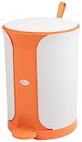 Контейнер для мусора Sтилъ с педалью 18 л оранжевый 18 оранжевый в Павлодаре