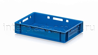 Ящик для мяса и колбасных изделий Е-1 голубой в Павлодаре