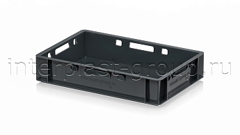 Ящик для мяса и колбасных изделий Е-1 темно-серый в Павлодаре