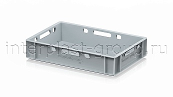 Ящик для мяса и колбасных изделий Е-1 серый в Павлодаре Ящик для мяса и колбасных изделий Е-1 серый в Павлодаре