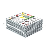 Мешки для мусора 160 л, светло-серые, в пачке 10 шт., ПВД, 40 мкм, 900х1100 мм, i-Bag в Павлодаре