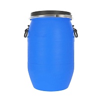 Бочка пластиковая 65 л с хомутом в Павлодаре Бочка пластиковая 65 л с хомутом в Павлодаре