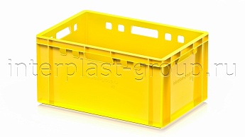 Ящик для мяса и колбасных изделий Е-3 желтый в Павлодаре